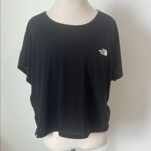 THE NORTH FACE Black Short Sleeve Crop T-Shirt